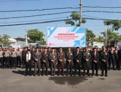 Forkopimda Hadiri Upacara Hari Bhayangkara ke-79 di Polres Bojonegoro