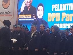 Muhammad Habiburrochman Anggota DPR-RI Dilantik Menjadi Ketua DPD Partai NasDem Kabupaten Mojokerto