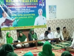 Peringati Harlah PKB ke-27, DPC PKB Kabupaten Mojokerto Gelar Malam Tirakatan dan Do’a Bersama