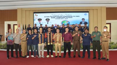 Pengurus Ikatan Wartawan Online Lampung Utara Dilantik