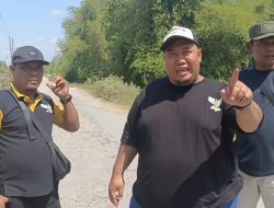 Jalan Rusak di Perbatasan Ponorogo – Magetan, DPC Garda Satu Pinta Pemkab Segera Perbaiki