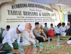 Jalin Silaturahmi, Kapolres Bojonegoro Hadiri Tahlil Akbar dan Doa Bersama