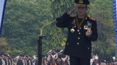 Kapolda Bali Pimpin Langsung Upacara Hari Bhayangkara ke-79