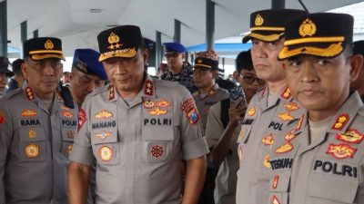 Kapolda Jatim Pantau Langsung Pencarian Korban Kapal Tenggelam di Selat Bali