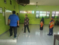 Kasi Pendma Kemenag Tinjau Langsung Kondisi Bangunan MTsN 5 Jember