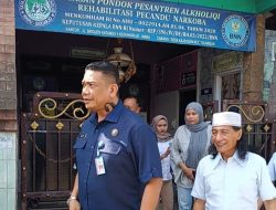 Kepala BNNK Sidoarjo Tinjau Langsung Fasilitas Rehabilitasi di YPP Al Kholiqi 