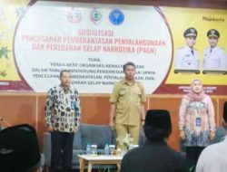 Perangi Penyalahgunaan Narkotika, Bakesbangpol Kabupaten Mojokerto Gelar Sosialisasi P4GN