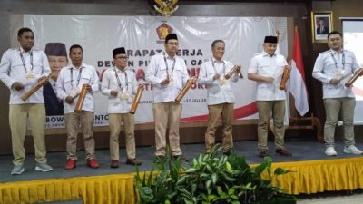 Kader Partai Gerindra Kabupaten Mojokerto Gelar Raker untuk Mengawal dan Mensukseskan Program Kerja Presiden Prabowo