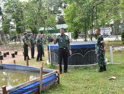 Korem 081/Dsj Tinjau Program Hanpangan Terpadu Kodim Ponorogo