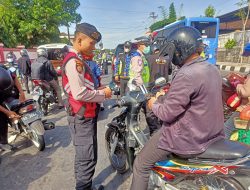 Operasi Patuh Candi 2025 di Wonogiri, Ratusan Pelanggar Kena Tilang dan Puluhan Motor Diamankan
