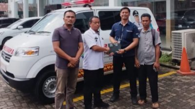 Melalui DD Ta.2025, Pemdes Negeri Ratu Sungkai Utara Membeli Mobil Ambulance