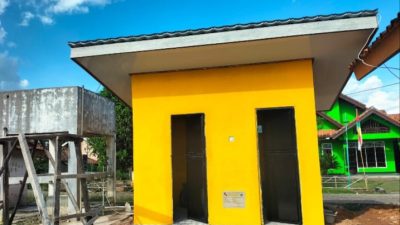 Pemdes Negeri Ratu Sungkai Utara Rampungkan Pembangunan MCK di Dusun 01