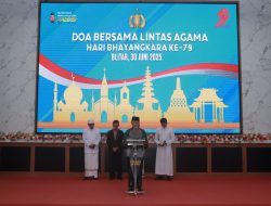 Polres Blitar Gelar Doa Lintas Agama Peringati Hari Bhayangkara ke-79