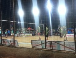 Polres Wonogiri Sukses Amankan Turnamen Bola Voli Pordus Gedong Gayeng X