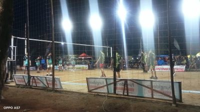 Polres Wonogiri Sukses Amankan Turnamen Bola Voli Pordus Gedong Gayeng X