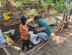 Polres Wonogiri Turunkan Personil Amankan Rekonstruksi Pembunuhan Terhadap Wanita di Ngadirojo