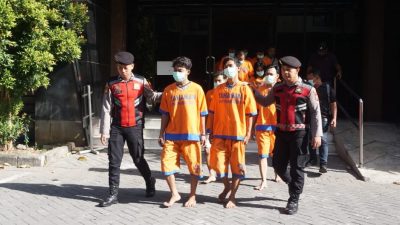 Polresta Sidoarjo Ungkap 59 Kasus Narkoba, 81 Tersangka Diamankan