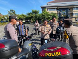 Puslitbang Polri Lakukan Evaluasi Kendaraan Dinas di Polresta Sidoarjo