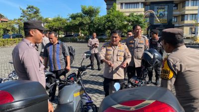 Puslitbang Polri Lakukan Evaluasi Kendaraan Dinas di Polresta Sidoarjo