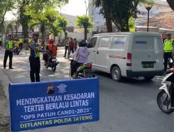 Satgas Ops Patuh Candi Gelar Razia di Sampokong Kota Semarang, Kedepankan Upaya Humanis Dalam Penegakan Hukum