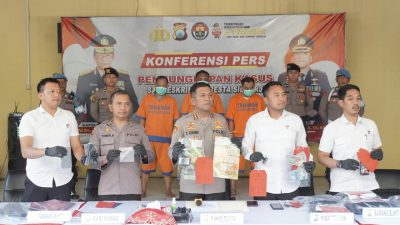 Satreskrim Polresta Sidoarjo Ungkap Komplotan Pencuri Modus Ganjal ATM, Guru Muda Rugi Rp10 Juta