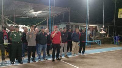Semangat Olahraga Berkobar, Kapolsek Ngadirojo Buka Turnamen Bola Voli di Kerjo Kidul