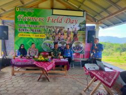Tingkatkan Ketahanan Pangan, Kapolsek Jatisrono Hadiri Farmers Field Day Bawang Merah