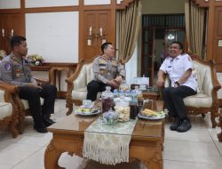 Usai Sertijab, Kapolres Bojonegoro Silaturahmi dengan Bupati