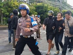 Akibat Demo Ricuh Akhirnya Polda Bali Tangkap 22 Orang Demonstran