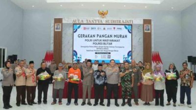 Bulog Cabang Tulungagung Salurkan Beras SPHP bersama Pemerintah Daerah, Kodim dan Polres