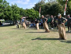 Ceria HUT ke-80 RI, Kodim Ponorogo Bersama Instansi Terkait Gelar Lomba Bersama