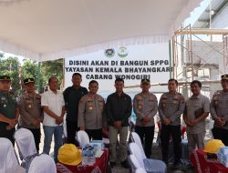 Dukung Ketahanan Pangan, Polda Jateng Tinjau Lahan Jagung dan Asistensi Pembangunan SPPG di Wonogiri