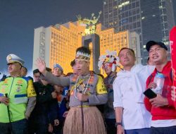 Kapolri dan Mensesneg Tinjau Panggung Rakyat di Bundaran HI, Masyarakat Antusias