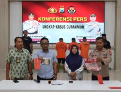 Merugikan Masyarakat, Polisi Amankan 5 Pelaku Curanmor 1 Pelaku Diberi Hadiah Timah Panas