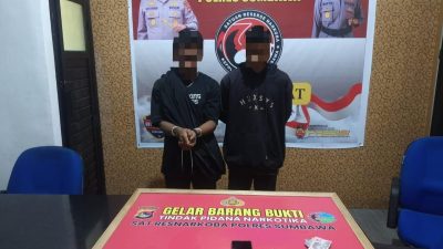 Patroli Dini Hari Sat Samapta Polres Sumbawa Berhasil Amankan Dua Remaja Kedapatan Membawa Sabu