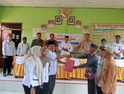 Pemdes Kubuhitu Serah Terima Pekerjaan Fisik Bersumber DD TA 2025