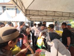 Polres Bojonegoro Sediakan 30 Ton Beras Murah Lewat Gerakan Pangan Murah
