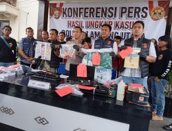 Polres Lampung Utara Bongkar Sindikat Pembuat SIM Palsu