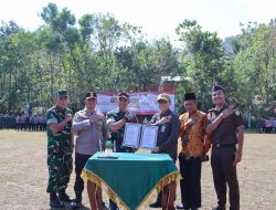 Polres Wonogiri Dukung Penuh Penutupan TMMD Sengkuyung III Tahun 2025