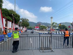 Polres Wonogiri Kerahkan Puluhan Personel Amankan Kejurprov Road Race 2025