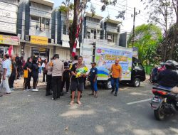 Polresta Sidoarjo Bersama Pemkab, TNI, dan Bulog Gelar Gerakan Pangan Murah Serentak