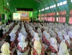 Sat Lantas Polres Wonogiri Gelar Dikmas Pelajar untuk Bangkitkan Semangat NKRI dan Deteksi Dini Kelompok Anarko