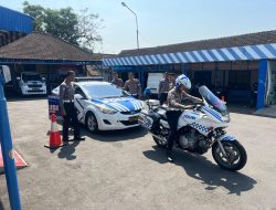 Tingkatkan Layanan, Sat Lantas Polres Wonogiri Gelar Pelatihan Pengawalan VVIP
