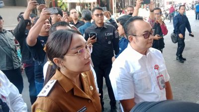 Wakil Wali Kota Blitar Dampingi Gubernur Khofifah Sidak Beras SPHP di Pasar Pon