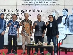 Diskominfo Sidoarjo Gelar Workshop Fotografi, Videografi, dan Anugerah Jurnalistik Sidoarjo 2025