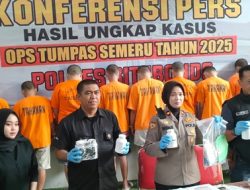 Polres Situbondo Berhasil Amankan 11 Pelaku Pengedar Obat Terlarang Dalam Operasi Tumpas Narkoba, Salah Satunya Pecatan Polisi