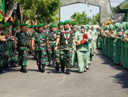 Tradisi Pelepasan dan Penyambutan Komandan Kodim 0813 Bojonegoro, Selamat Jalan Komandan