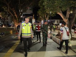 Harkamtibmas Polres Jember Bersama TNI dan Elemen Masyarakat Gelar Patroli Gabungan