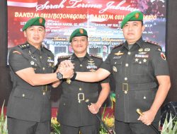 Jabatan Komandan Kodim 0813 Bojonegoro Resmi Berganti