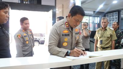 Kapolda Jateng Kunjungi Polres Wonogiri, Soroti Kesiapsiagaan Personel Hadapi Dinamika Situasi Nasional